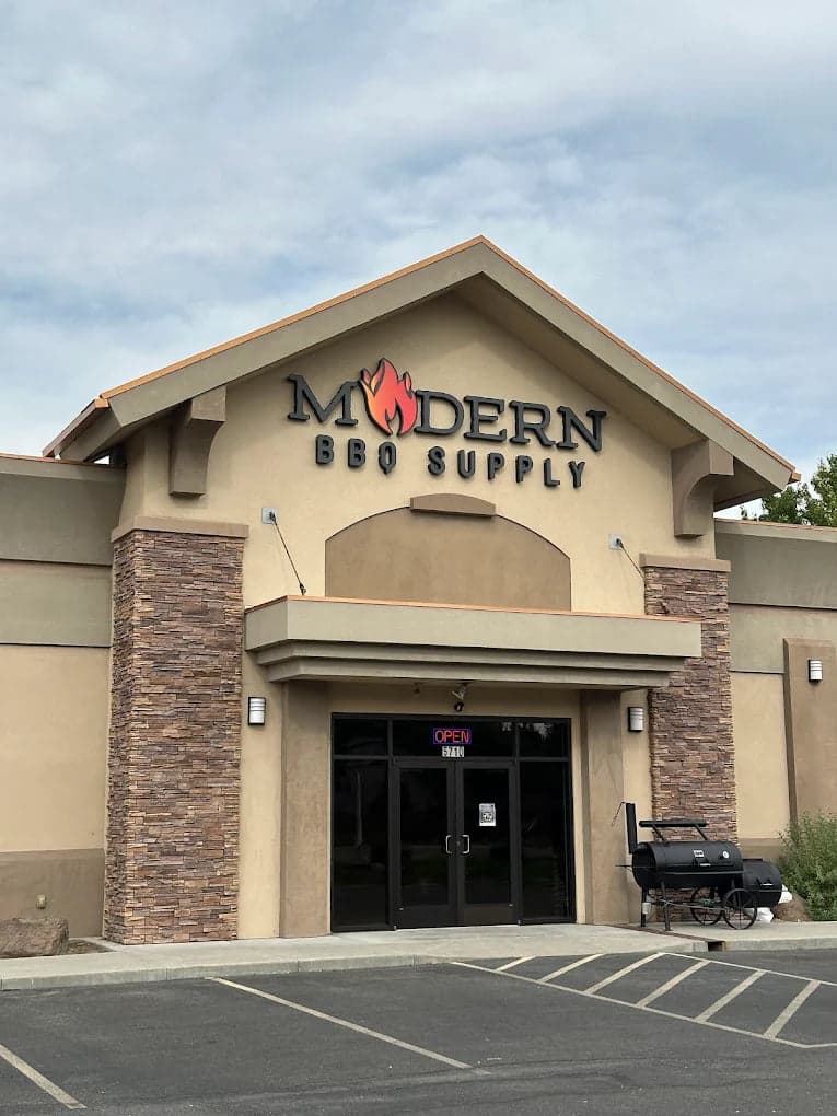 Modern BBQ Supply storefront in Boise